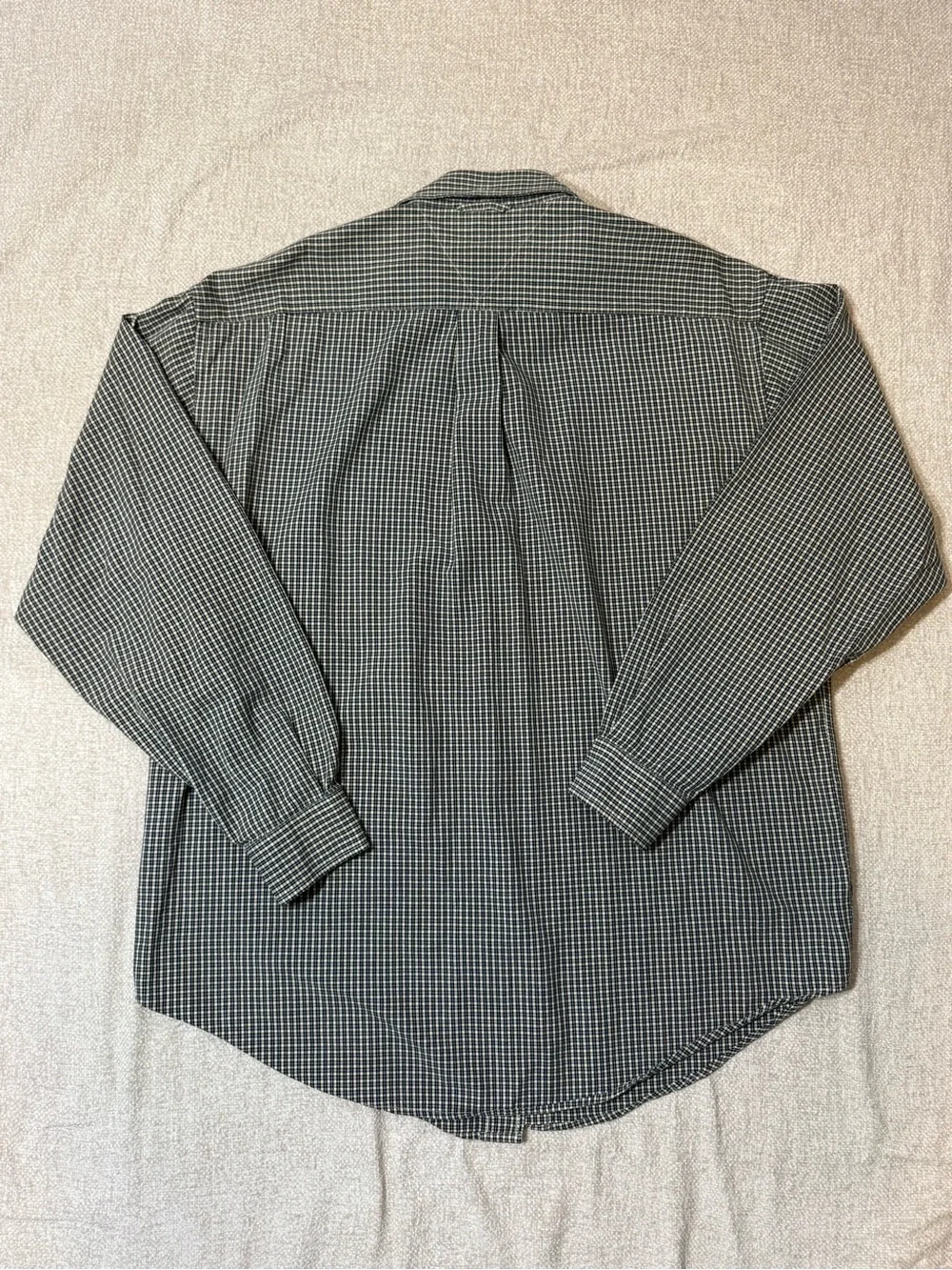 Vintage 90s Tommy Hilfiger Crest Plaid Shirt L Preppy Old Money Y2K